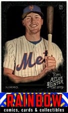 2019 Topps Allen & Ginter X Brandon Nimmo Mini Red #191 card