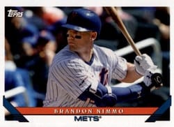 2019 Topps Archives Base Set Brandon Nimmo #270 card