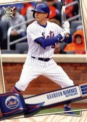 2019 Topps Big League Base Set Brandon Nimmo #89 card