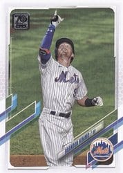2021 Topps Base Set Brandon Nimmo #106 card