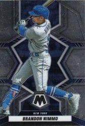 2022 Panini Mosaic Base Set Brandon Nimmo #147 card