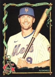 2023 Topps Allen & Ginter X Base Set Brandon Nimmo #132 card