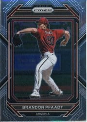 2023 Panini Prizm Base Set Brandon Pfaadt #141 card