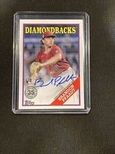 2023 Topps Update 1988 Topps Baseball Autographs Brandon Pfaadt #88BAU-BRF card