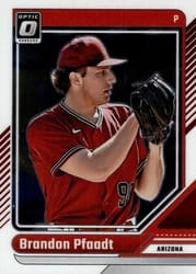 2024 Donruss Optic Brandon Pfaadt #55 card