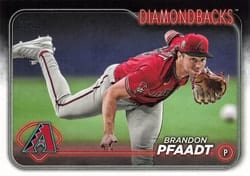 2024 Topps Base Set Brandon Pfaadt #664 card