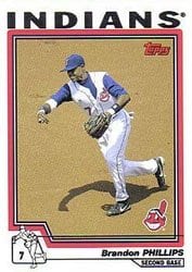 2004 Topps Base Set Brandon Phillips #168 card