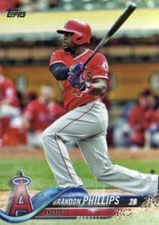 2018 Topps Base Set Brandon Phillips #87 card