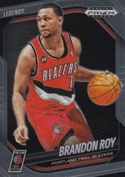 2024-25 Panini Prizm Black Base Set Brandon Roy #300 card