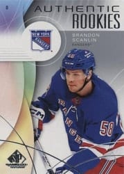 2024-25 SP Game Used Base Set Brandon Scanlin #258 card