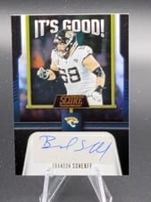 2023 Score It's Good! Autographs Brandon Scherff #IG-BS card