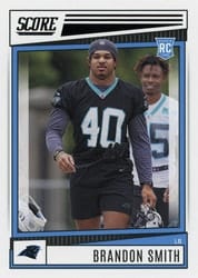 2022 Score Base Set Brandon Smith #353 card