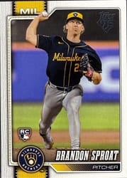 2026 Topps Base Set Brandon Sproat #534 card