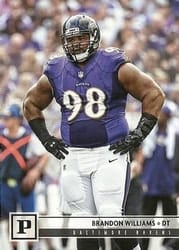2018 Panini Base Set Brandon Williams #28 card