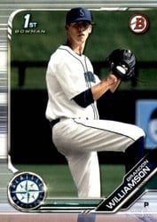 2019 Bowman Draft Base Set Brandon Williamson #BD-113 card