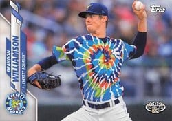 2020 Topps Pro Debut Base Set Brandon Williamson #PD-123 card