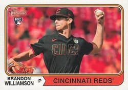 2023 Topps Heritage Base Set Brandon Williamson #716 card