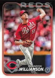 2024 Topps Base Set Brandon Williamson #522 card
