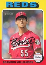 2024 Topps Heritage Mini Base Set Brandon Williamson #264 card