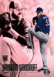 2018 Panini Chronicles Illusions Brandon Woodruff #28 card