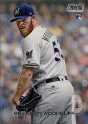 2018 Stadium Club Base Set Brandon Woodruff #89 card