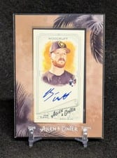 2018 Topps Allen & Ginter Framed Mini Autographs Brandon Woodruff #MA-BW card