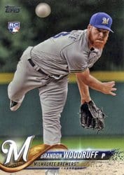 2018 Topps Base Set Brandon Woodruff #179 card