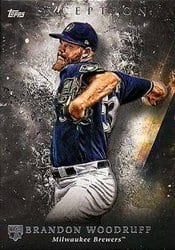 2018 Topps Inception Base Set Brandon Woodruff #32 card