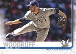 2019 Topps Base Set Brandon Woodruff #687 card