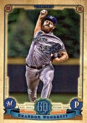 2019 Topps Gypsy Queen Base Set Brandon Woodruff #151 card