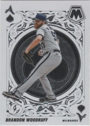 2022 Panini Mosaic Aces Brandon Woodruff #A-12 card