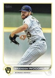 2022 Topps Base Set Brandon Woodruff #336 card