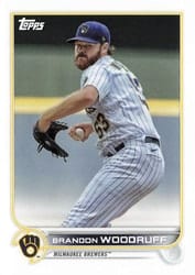 2022 Topps Mini Base Set Brandon Woodruff #336 card