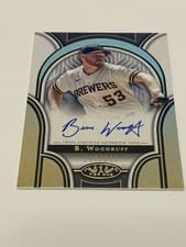2023 Topps Tier One Prime Performers Autographs Brandon Woodruff #PPA-BW card