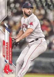 2020 Topps Base Set Brandon Workman #498 card