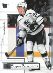 2022-23 SP Game Used 2001 Retro Rookies Crossover Brandt Clarke #RC-13 card