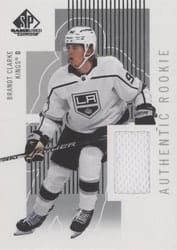2022-23 SP Game Used Retro Renovations Rookies Jersey Brandt Clarke #RR-CL card