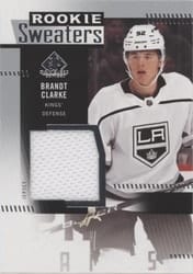 2022-23 SP Game Used Rookie Sweaters Brandt Clarke #RS-BC card