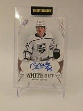 2022-23 SPx White Out Rookie Autos Brandt Clarke #WOR-BC card