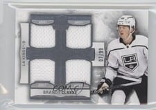 2022-23 Upper Deck The Cup Foundations Quad Jersey Brandt Clarke #F-BC card