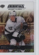 2025-26 Upper Deck Credentials Acetate Ticket Access Brandt Clarke #TA-BC card