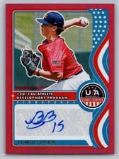 2025 Panini Stars & Stripes 13U/14U National Team Signatures Brantley Baskin #NTS-BB card