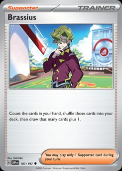 Obsidian Flames Brassius #187 card