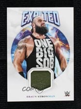 2025 Topps Exalted WWE Wrestling Exalted Relics Braun Strowman #ER-BSN card