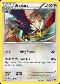 BREAKthrough Braviary #130 card