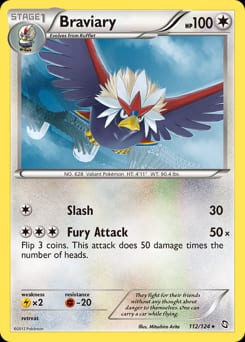 Dragons Exalted Braviary #112 card