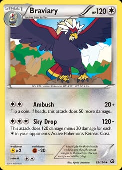 Steam Siege Braviary #93 card