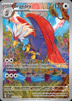 Surging Sparks Braviary #214 card