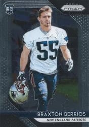 2018 Panini Prizm Base Set Braxton Berrios #287 card