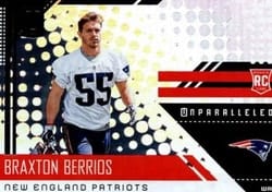2018 Panini Unparalleled Base Set Braxton Berrios #264 card
